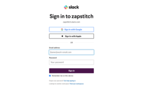 Zapstitch.slack.com