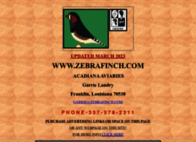 zebrafinch.com