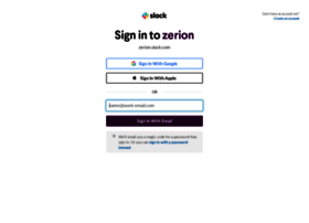 Zerion.slack.com