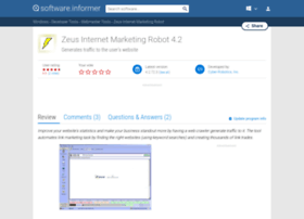 Zeus-internet-marketing-robot.software.informer.com