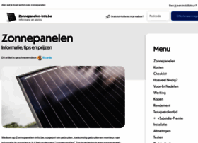 zonnepanelen-info.be